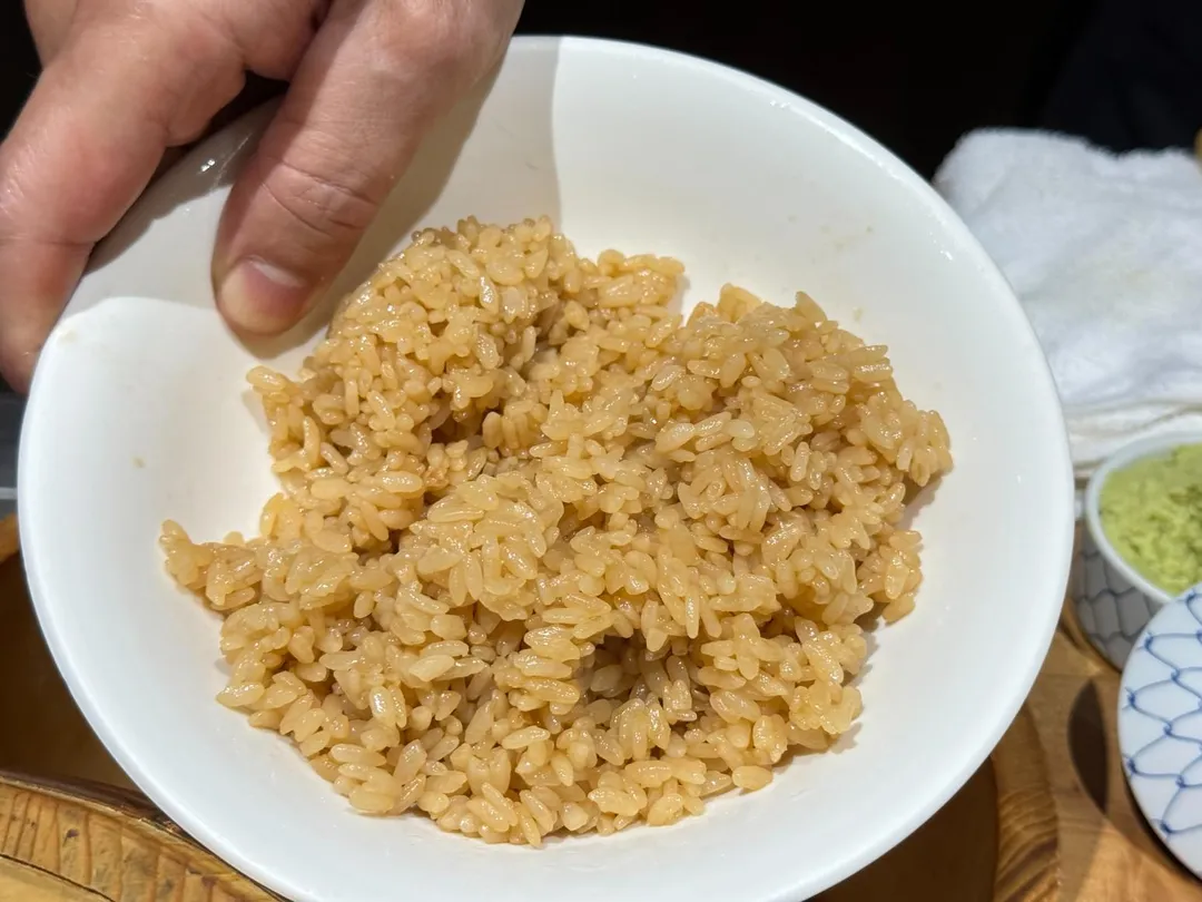 三種赤醋調的醋飯。（圖／黃宏輝提供）