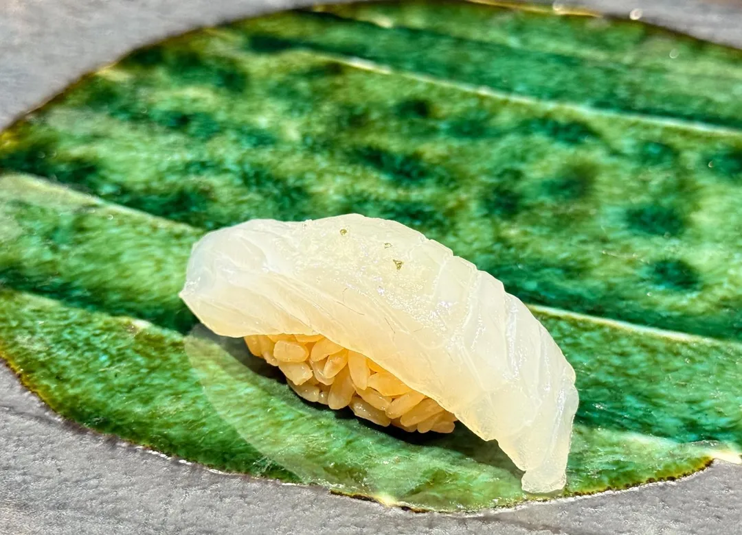 目一鯛握壽司。（圖／黃宏輝提供）