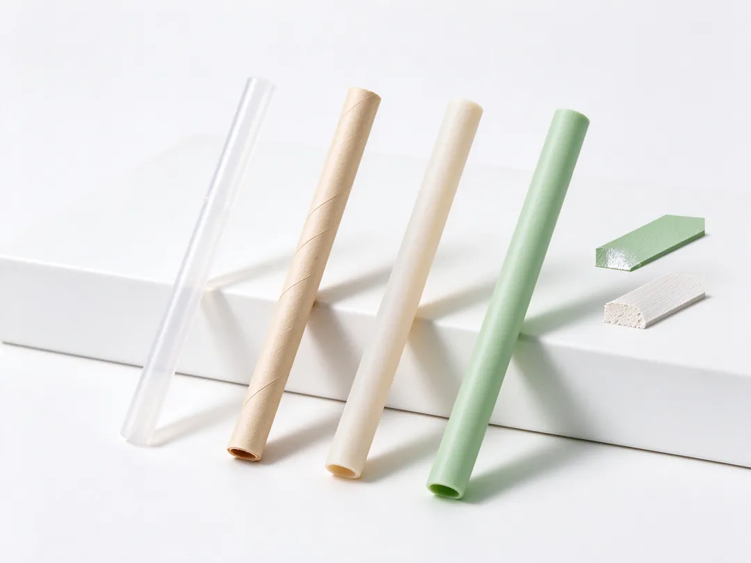 紙吸管的致癌性環境指標是傳統塑膠吸管的6.33倍，酸化潛勢是2.04倍；生物PE吸管的致癌性指標更達16.18倍。（示意圖／AI生成圖）