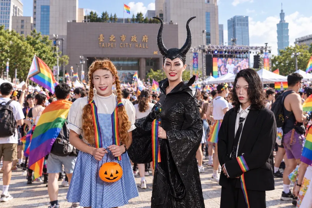鄭麗文表達對同志大遊行的支持。(圖/國民黨提供)