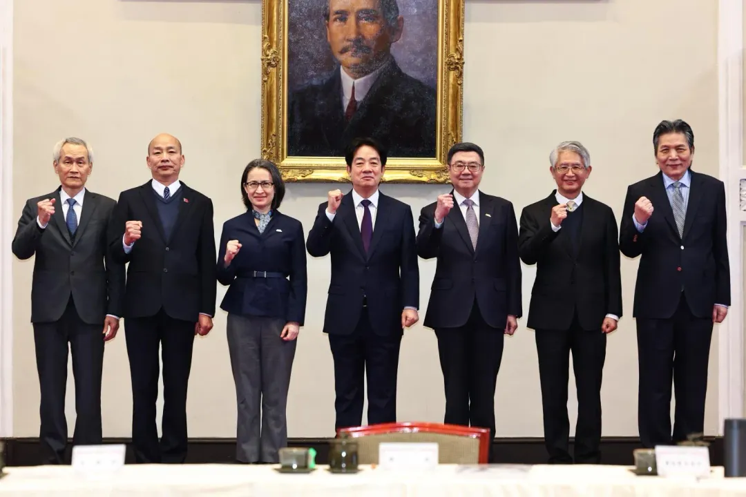 賴清德總統10日依據憲法啟動院際協調,召集五院共商國政。(圖/中央社提供)