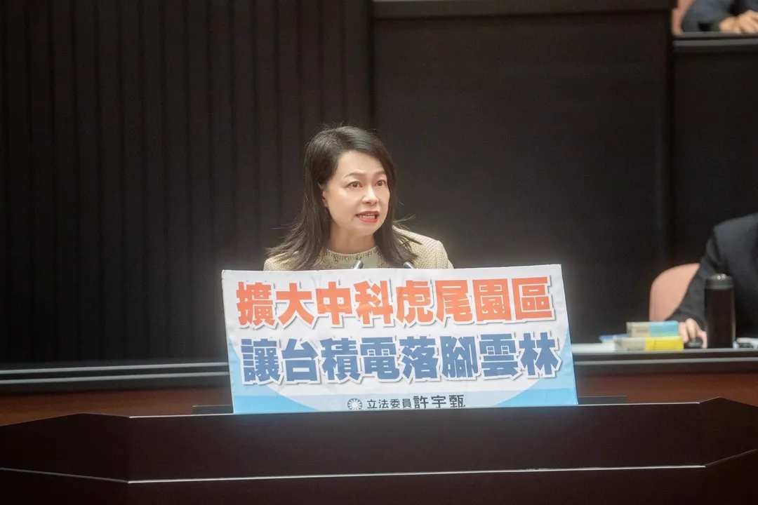 國民黨立委許宇甄接任黨團副書記長。（圖／翻攝自許宇甄臉書）