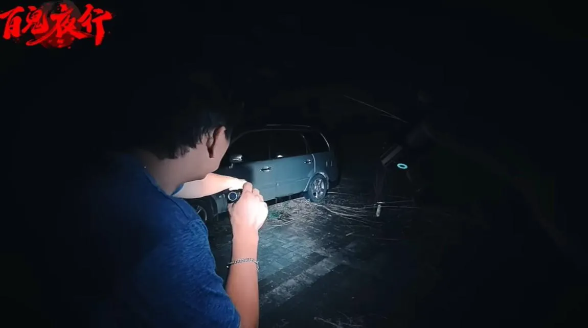 靈異網紅高雄廢校探險嚇破膽！驚見車內腐爛屍體流血水