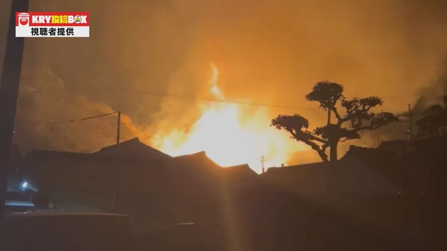 影/日本下關432年寺院凌晨遇祝融　3棟建築燒毀、5人喪命