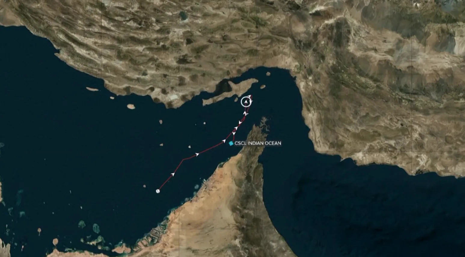 上週試圖穿越被逼掉頭！陸2貨櫃巨輪通過荷莫茲　為2月底來首次