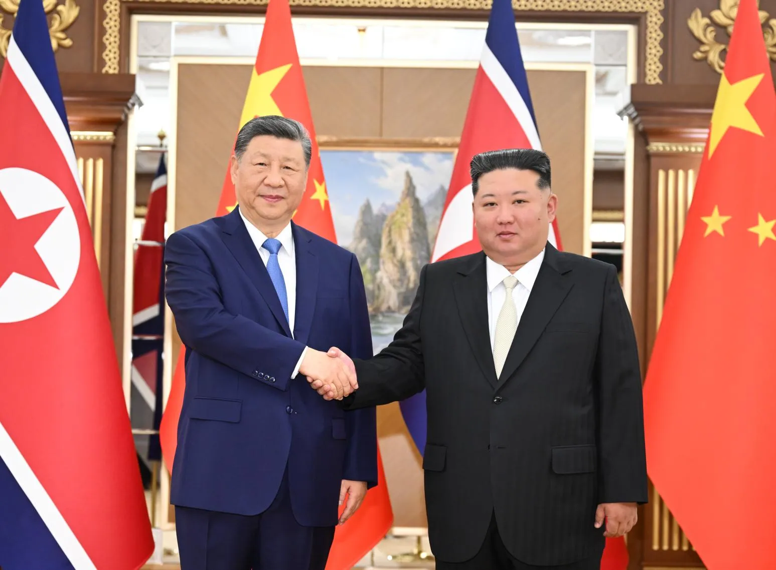 習金會登場！習近平提4點「堅持」　對金正恩支持「不改變」