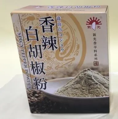 「香辣白胡椒粉」原產地標示不實。（圖／食藥署提供）