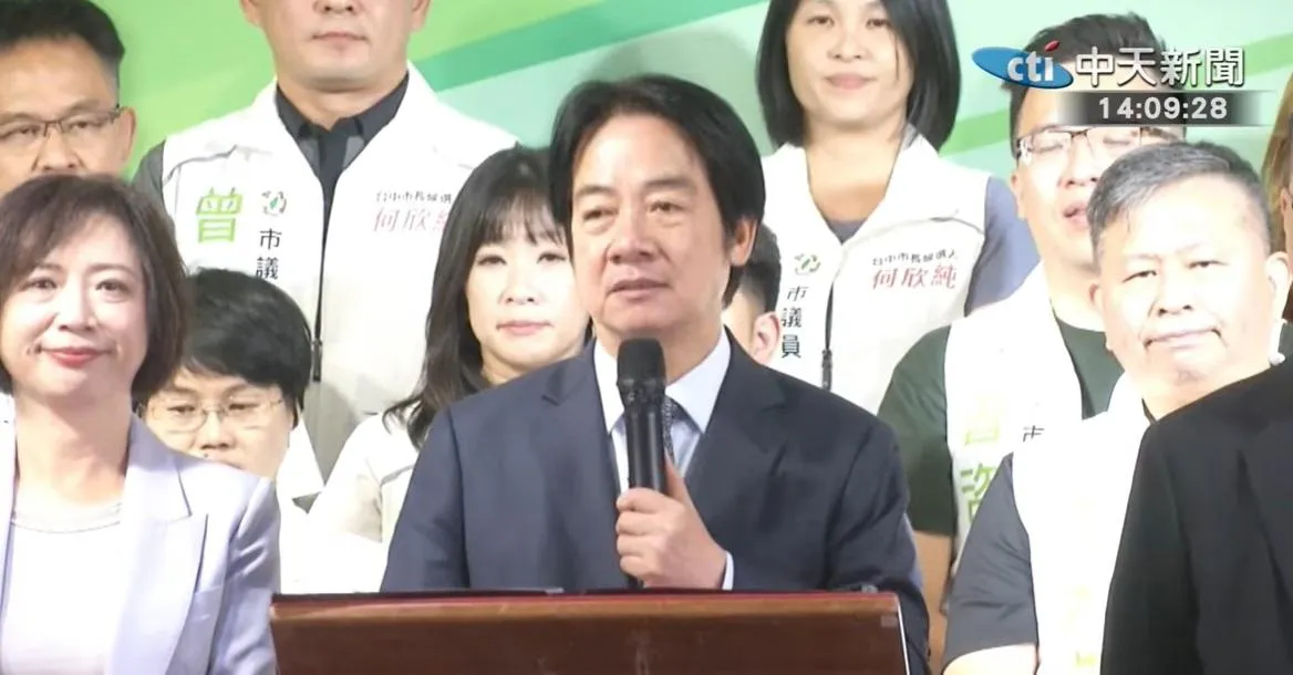 賴清德酸盧秀燕滿意度「差太遠」　中市府揭數字反攻：分數低笑分數高