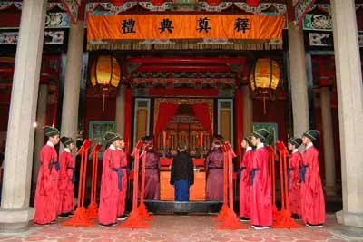 祭孔典禮。(圖/台北市孔廟管委會)
