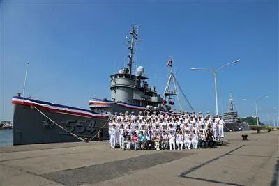 大岡、永陽軍艦除役典禮（圖／青年日報）