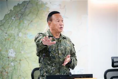 國防部副部長柏鴻輝。（圖／青年日報）