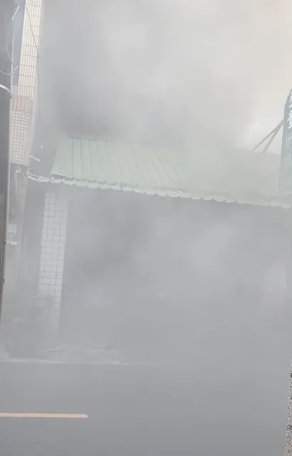 火警現場。（圖／民眾提供，下同）