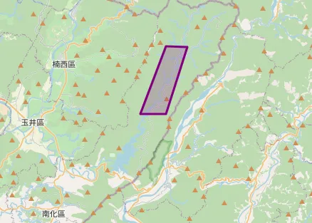 氣象署針對嘉義縣草山溪(葫蘆谷),台南市後堀溪(千層岩瀑布)發布災防告警，持續時間至16時40分。（圖/氣象署提供）
