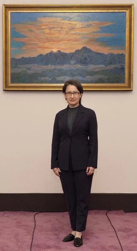 蕭美琴。(圖/中央社)