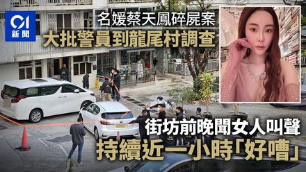 香港名媛分屍案/港警圍封大埔龍尾村調查　鄰居:前晚聽到女人叫聲