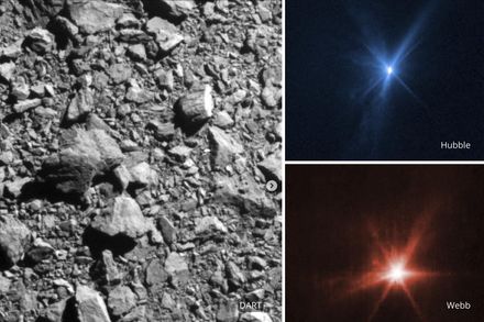 NASA航天器撞擊小行星「出現高亮放射光線」最新照片曝