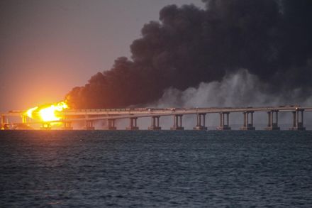 克里米亞大橋爆炸！烏克蘭稱「引爆卡車從俄進入」求給交代　俄軍最新動作曝