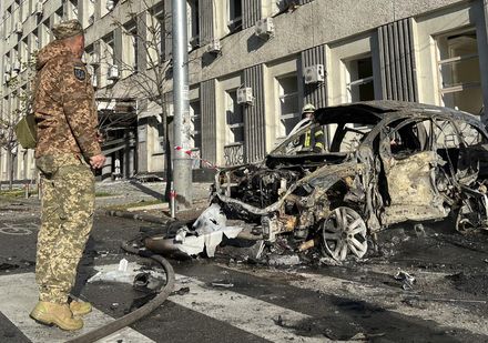 三星大樓也遭殃！烏克蘭基輔、利維夫等地連環爆炸　已知至少8死24傷