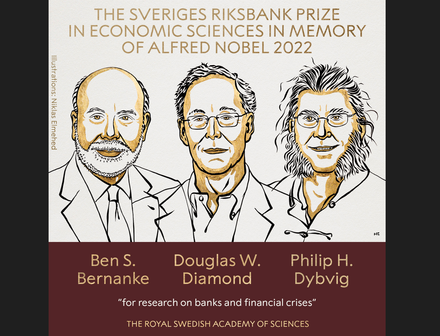 快訊／諾貝爾經濟學獎揭曉！3美國學者「研究金融危機」共獲殊榮