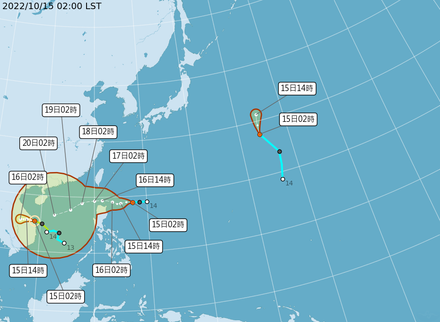 「尼莎」颱風最快今生成！致災豪雨明報到　2地迎雨彈…颱風預估路徑曝