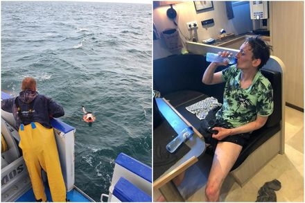 英國男子划艇翻覆受困海上12天獲救　靠吃海藻螃蟹活命