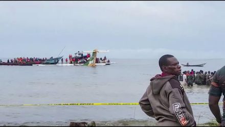 坦尚尼亞廉航墜湖已26人獲救送醫　救援工作持續中