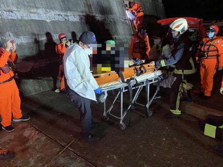 【影】基隆男「墜落外木山堤防」　顱骨破裂無呼吸心跳