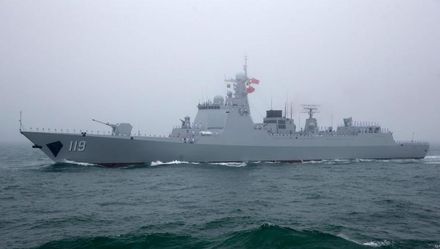 陸台軍艦互嗆24浬線！陸國防部：誰膽敢分裂台灣「解放軍必迎頭痛擊」