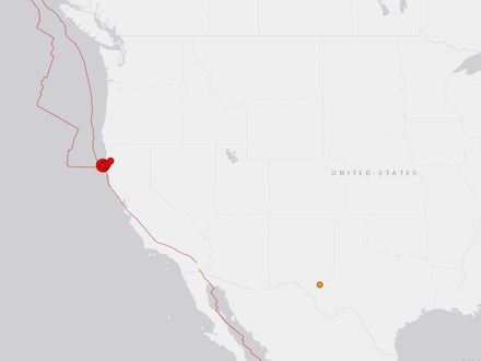 快訊/美國北加州發生「規模6.4強震」　逾5萬戶停電