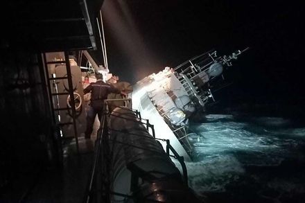 【影】泰國軍艦沉船搜救　已18死、11人失蹤