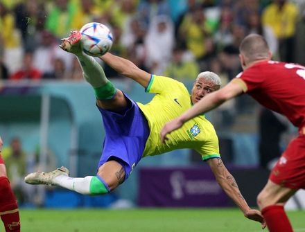 世足賽/FIFA票選本屆最佳進球　巴西「庫茲馬」倒掛金鉤美技凍蒜