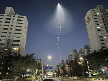 影/嚇壞了！南韓試射火箭沒先公告　民眾誤以為是UFO或北韓飛彈
