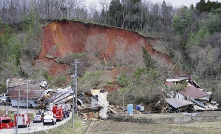 日本鶴岡市凌晨突「山崩壓毀房屋」　20位居民緊急疏散2人下落不明