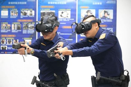非打電玩！結合VR虛擬實境　警政署XR警勤訓練上線