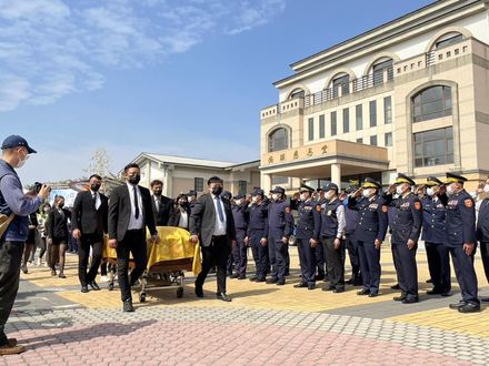 彰化警下班遭毒駕撞死　今公祭300多同袍列隊送行