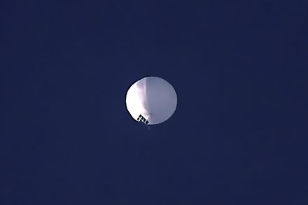 美國防部認了！數月前擊落陸高空偵察氣球「沒有收集情報」