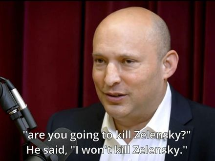 以色列前總理：普丁承諾「不殺澤倫斯基」　烏克蘭1句話回應了