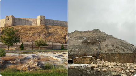 心碎！土耳其強震毀壞世界文化遺產　千年古堡慘被震垮