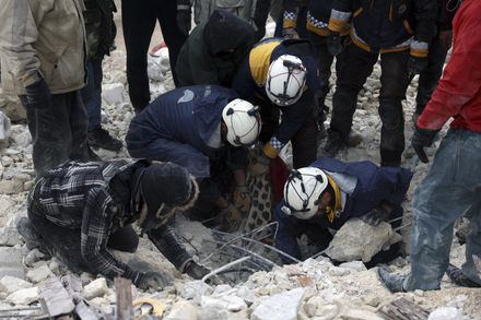 土敘強震108hr恐無倖存者！敘利亞「白頭盔」結束搜救行動