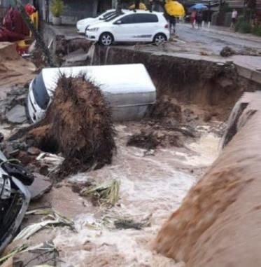 影/巴西極端天氣「暴雨成災」　山洪暴發釀24死近600人流離失所