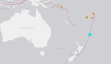 快訊/紐西蘭克馬得群島發生規模7.0強震　震央沿岸已發布海嘯警報