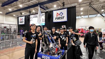 建中機研校隊赴美參加「FRC機器人競賽」　榮獲「卓越工程獎」！
