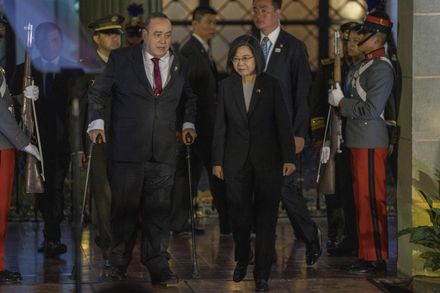 和蔡英文會談　瓜地馬拉總統：「台灣是唯一且真正的中國」