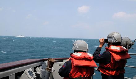 環台軍演落幕　國軍偵獲對岸8軍艦仍在台海周圍活動