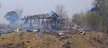 政變以來最嚴重殺戮！緬甸軍方空襲反抗村莊　現場滿目瘡痍...至少53人死亡