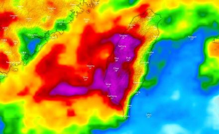 有望解渴！最強雨彈來襲　兩地區未來3天雨量「紅到發紫」