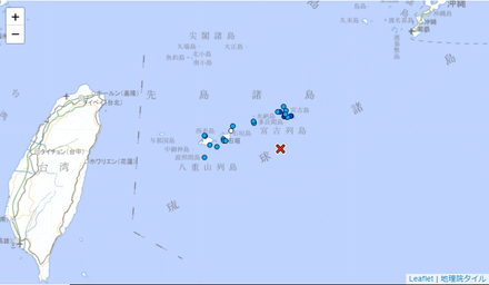 快訊/日本宮古群島發生規模6.1地震　台灣北部網友驚喊：有感覺！