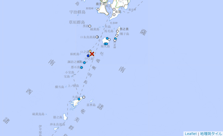 快訊/日本鹿兒島發生規模5.1淺層地震　連搖5波暫無引發海嘯風險