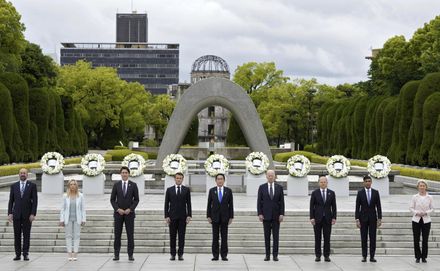 廣島G7峰會今登場！市區戒備森嚴　俄烏戰爭、台海局勢預料將成討論重點