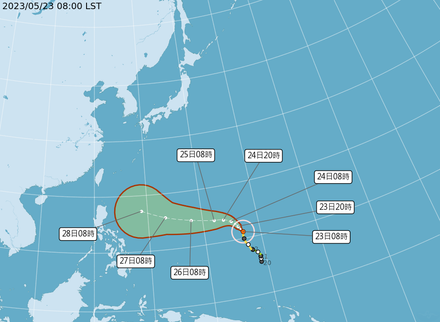 瑪娃颱風眼變清晰！3大預測路徑　影響台灣機率出爐
